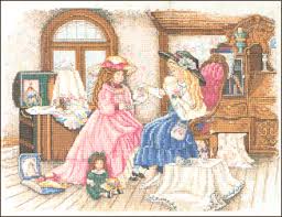 Must contain at least 4 different symbols; Paula Vaughan Cross Stitch Designer