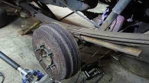 About toyota tundra leaf springs & coil springs. Replacing A Single Broken Leaf Spring On The Car Truck Youtube