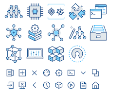 Icons For A Machine Learning Startup Learning Logo Machine Learning Deep Learning Machine Learning
