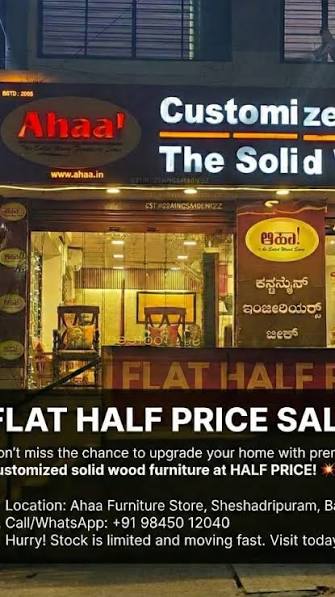 Ahaa - The Solid Wood Furniture Store