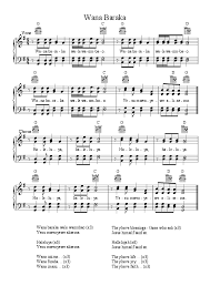 Wana Baraka Swahili Hymn Download Sheet Music Pdf File Print Sheet Music Sheet Music Pdf Download Sheet Music