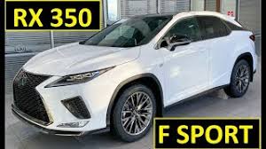 The lexus ux combines the agility of a hatchback and the strength of an suv. 2020 2021 Lexus Rx 350 F Sport Series 2 And 3 Eminent White With Red Leather Interior Youtube