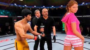 UFC 4 | Bruce Lee vs. Megan Vale (EA Sports UFC 4) - YouTube