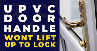 There could be blatant damage or debris that is . Upvc Door Handle Won T Lift Up To Lock Price To Fix