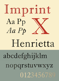 Imprint (typeface) - Wikipedia