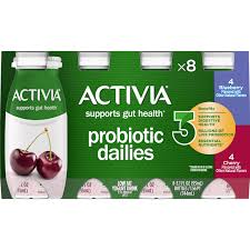 Activia Dailies Probiotic Drinks | Cherry and Blueberry