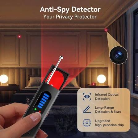 Portable Privacy Protection Device Wireless Signal Scanner Optical Lens Detector