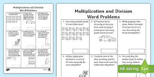 Mixing questions challenges students to fully understand the problem before applying a mechanical solution. Year 2 Multiplication And Division Word Problems X2 X5 X10