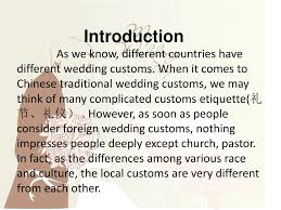 The country's love of vodka is also its leading cause of death, from liver disease and. Ppt A Comparative Study On Wedding Customs In Different Countries Powerpoint Presentation Id 9507620