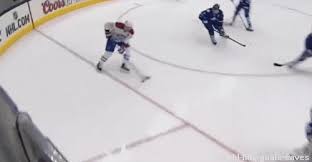 #habs vs leafs #i knows its only the first period #but still #have you noticed how the speed displayed by the leafs ??? Hockey Gifs Page 9 Wifflegif