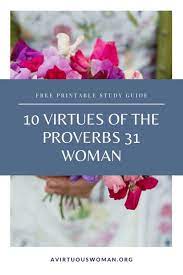 The 10 Virtues Of A Proverbs 31 Woman Free Pdf