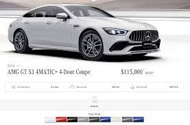 Search for mercedes amg gt. 2019 Mercedes Amg Gt 4 Door Coupe Canadian Pricing Set At 115 000 Motor Illustrated
