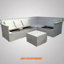 bank steigerhout kast voor buiten hoekbank tuin hoekbank