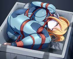 bagelbomb metroid samus aran ass bodysuit bondage | #913776 | yande.re