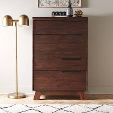 If the dresser is too big, it will make the room feel overcrowded, and if it's too small, the room will look empty. Found It At Allmodern Damien 4 Drawer Chest Modern Dresser Dressers And Chests Dwell Studio