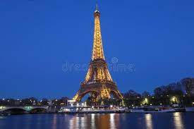 The eiffel tower was designed for the exposition universelle, a world fair held in paris in 1889. The Eiffel Tower Tour Eiffel Illuminated At Night Paris France Editorial Stock Photo Image Of Paris Show 159471908