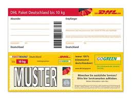 Nur so können transportdienstleister wie dhl. Dhl Paketaufkleber Drucken Paketkarte Ausdrucken Fullen Sie Die Paketaufkleber Manuell Mit Dem Kugelschreiber Aus Lubang Ilmu