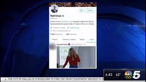 Senator Ted Cruz blames porn tweet incident on staffing issue