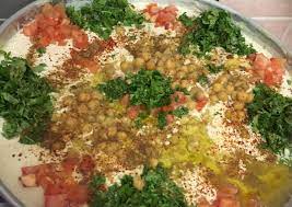 طريقة عمل فتة حمص سورية بالصور من ام شبيب recipe middle eastern recipes mediterranean recipes middle east food