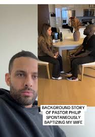 Pastor Philip's Spontaneous Baptism of Camila