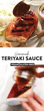 Our Easy Teriyaki Sauce Is Kid Friendly And Made With Just 4 Basic Ingredients Ps It S Gluten Free Friendly Teriyaki Sauce Easy Teriyaki Sauce Recipe Recipes