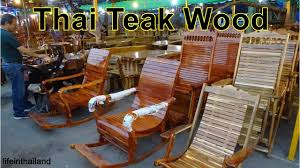 You might already know that teak is the best wood for outdoor furniture. Beautiful Handmade Teak Wood Furniture Sold On The Side Of A Busy Road In Thailand Youtube