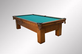 Sold Antique Brunswick Quarter Sawn Oak Inlaid Pool Billiard Table Pool Table Antiques Game Room Furniture