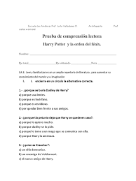 Harry potter y la orden del fénix. Prueba Harry Potter Y La Orden Del Fenix 1 Novelas De Fantasia Contemporanea Harry Potter