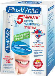 Tooth whitening can be really achieved by either changing the intrinsic color of teeth or by removing and or also controlling the formation of the extrinsic stains. Amazon Com Plus White 5 Minute Premier Teeth Whitening System Beauty