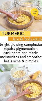 Turmeric Face And Body Scrub Body Scrub Homemade Recipes Diy Body Scrub Recipes Body Scrub Recipe