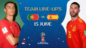Watch the 2016 portugal vs. Lineups Portugal V Spain Match 3 2018 Fifa World Cup Youtube