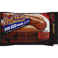 ball park clic hot dogs bunsize