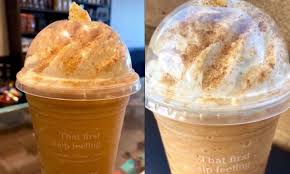 This pumpkin spice frappuccino recipe is a frozen twist on the popular fall favorite flavor and the perfect drink if you want to spice it up! This Starbucks Pumpkin Cheesecake Frappuccino Is Dessert In A Cup