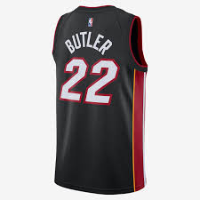 Stitched name, numbers and logos; Jimmy Butler Heat Icon Edition Nike Nba Swingman Jersey Nike Com