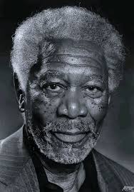 Hello Everyone!!! ..pleased to share my just completed drawing of Morgan  Freeman😊😊