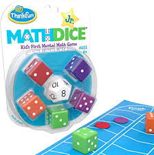 Use a cup to control shaking before the roll (this can be. Amazon Com Think Fun Math Dice Junior Game For Boys And Girls Age 6 And Up Teachers Favorite And Toy Of The Year Nominee Game Toys Games