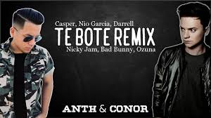 Nio garcía adlı sanatçının te boté (feat. Te Bote Remix Casper Nio Garcia Darrell Nicky Jam Bad Bunny Ozuna Anth Conor Lyrics Youtube