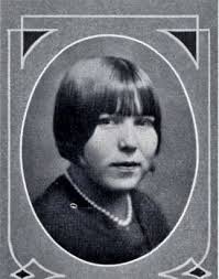 Lillian Big Goose, as a student at the Chilocco Indian School in  north-central Oklahoma