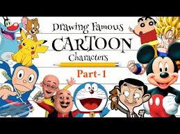 Holidays, star wars, winnie the pooh and winnie the pooh and friends, including additions to basketball, soccer, summer season and tennis. Drawing Famous Cartoon Characters Simple Drawing Techniques For Beginners Youtube