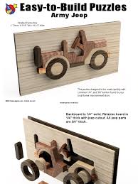 Direct sunlight and uv light are not friends of puzzles. Army Jeep Finished Puzzle Size 1 Thick X 6 7 16 Tall X 10 1 2 Wide Pdf