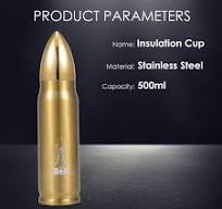 Bullet Shaped Water Bottle