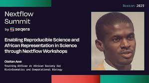 Olaitan Awe: Reproducible Science and African Representation in Science  through Nextflow Workshops
