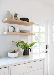 Traditional kitchen backsplash in french country style. Farmhouse Style Fireclay Tile