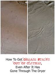 Grease stain removal may seem like a challenge, but maytag is here to help. How To Get Grease Stains Out Of Clothes Even After It Has Gone Through The Dryer Home Garden Diy