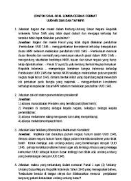 Masa demokrasi liberal ini ditandai dengan tumbuh suburnya partai politik dan berlakunya kabinet parlementer. Latihan Soal Kelas 9 Ips Tentang Peristiwa Politik Dan Ekonomi Pasca Pengakuan Kedaulatan Docx