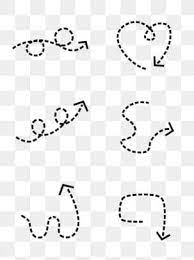 Dotted Arrow Set Illustration Curve Love Curve Arrow Love Arrow Love Png Transparent Clipart Image And Psd File For Free Download Flechas Curvas Png Elementos De Diseno