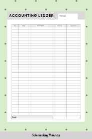 Printable Accounting Ledger Bookkeeping Journal For Small Etsy In 2021 Small Business Bookkeeping Bookkeeping Daily Work Planner