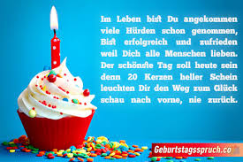 ᐅ Top Sprüche Zum 20 Geburtstag Glückwünsche Für Sie Und Ihn