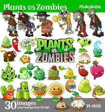 Sale 50 Off Plants Vs Zombies Download Cilipart Digital Png Files Pl 0058 Plants Vs Zombies Birthday Party Plants Vs Zombies Zombie Birthday Parties