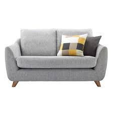 Vintage Graues Sofa Sympatische Kissen Kleines Sofa Sofa Jugendzimmer Kleine Couch